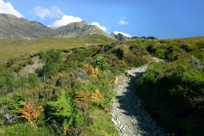 Framed Print : Path from Glen Brittle to Sgurr Alasdair, Cuillin Hills, Isle of Skye, Highland, Scotland Framed Print : Path from Glen Brittle to Sgurr Alasdair, Cuillin Hills, Isle of Skye, Highland, Scotland