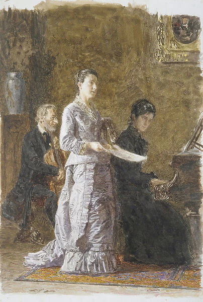 The Pathetic Song, 1881. Creator: Thomas Eakins