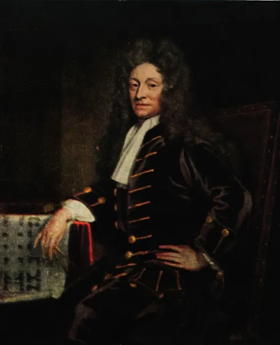 Framed Print : Pathfinders - Sir Christopher Wren, 1711, (1922). Creator: Sir Godfrey Kneller Framed Print : Pathfinders - Sir Christopher Wren, 1711, (1922). Creator: Sir Godfrey Kneller
