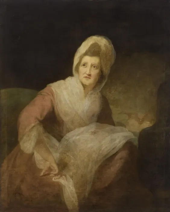 Framed Print : Patience Lovell Wright, c. 1782. Creator: Robert Edge Pine Framed Print : Patience Lovell Wright, c. 1782. Creator: Robert Edge Pine