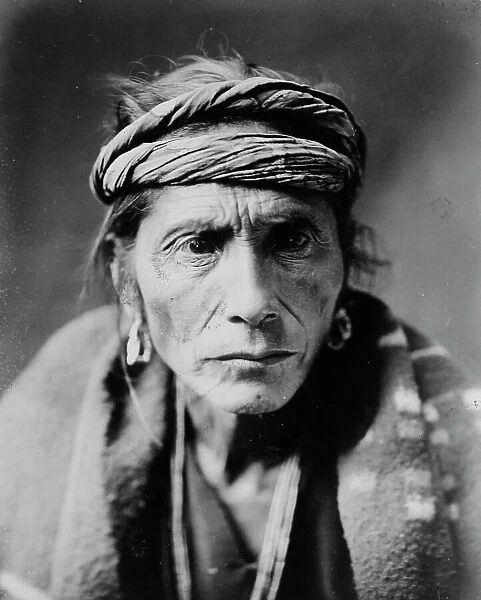 The Patient, c1905. Creator: Edward Sheriff Curtis