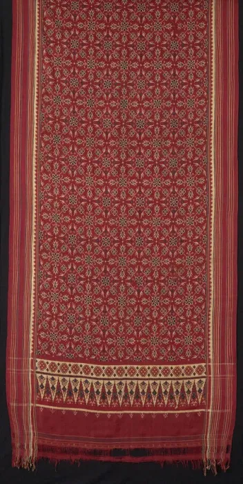 Framed Print : Patolu (ceremonial cloth), India, 18th / 19th century. Creator: Unknown Framed Print : Patolu (ceremonial cloth), India, 18th / 19th century. Creator: Unknown