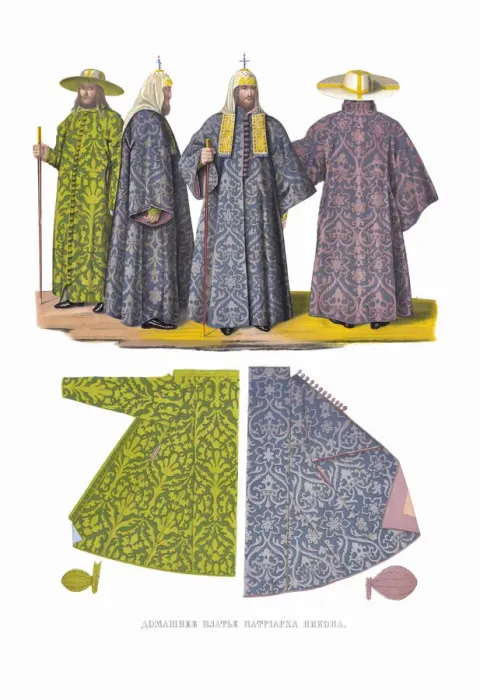 Framed Print : Patriarch Nikons Robes. From the Antiquities of the Russian State, 1849-1853 Framed Print : Patriarch Nikons Robes. From the Antiquities of the Russian State, 1849-1853