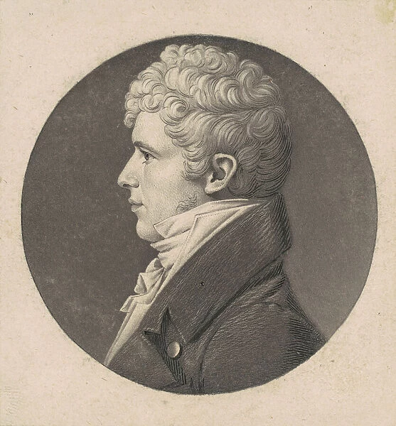 Patrick Gibson, 1808. Creator: Charles Balthazar Julien Fevret de Saint-Memin
