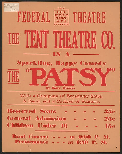 The Patsy, Hackensack, NJ, 1936. Creator: Unknown