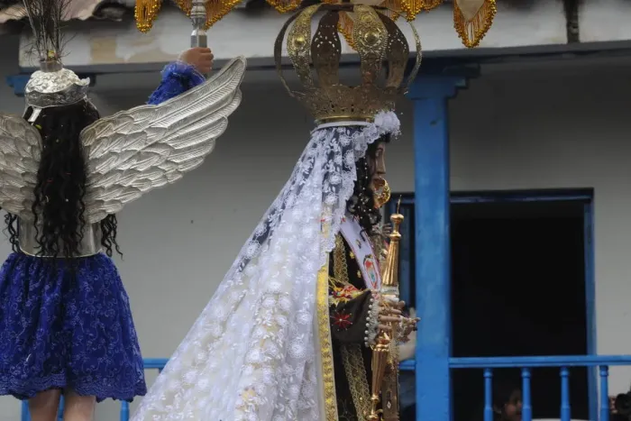 Framed Print : Paucartambo, `Virgen del Carmen, Cusco, Peru, 2015. Creator: Luis Rosendo Framed Print : Paucartambo, `Virgen del Carmen, Cusco, Peru, 2015. Creator: Luis Rosendo