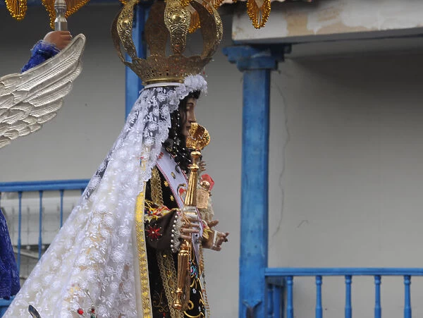 Paucartambo, `Virgen del Carmen, Cusco, Peru, 2015. Creator: Luis Rosendo
