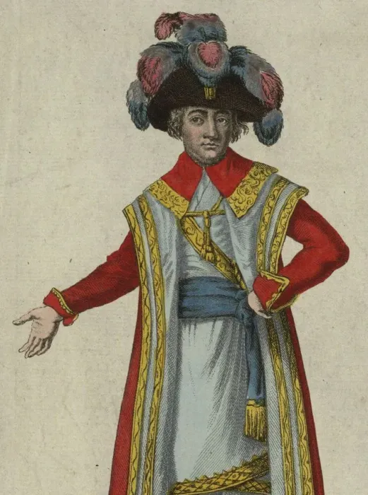 Framed Print : Paul de Barras (1755-1829), 1790s Framed Print : Paul de Barras (1755-1829), 1790s