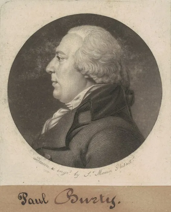 Framed Print : Paul Busti, 1807. Creator: Charles Balthazar Julien Fevret de Saint-Memin Framed Print : Paul Busti, 1807. Creator: Charles Balthazar Julien Fevret de Saint-Memin