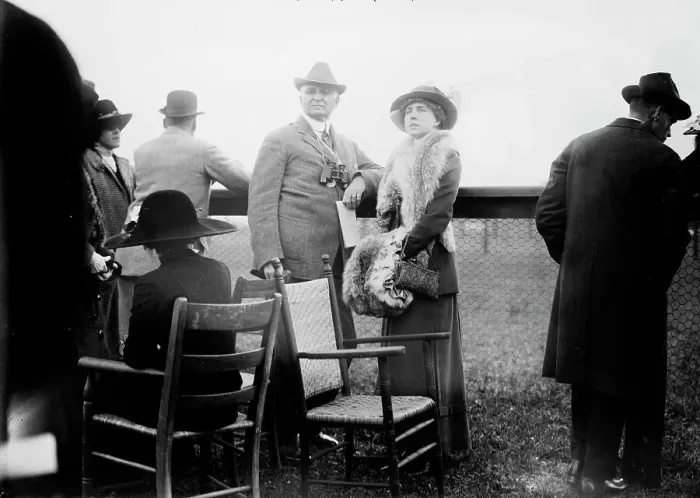 Framed Print : Paul D. Cravath & Vera, (1912?). Creator: Bain News Service Framed Print : Paul D. Cravath & Vera, (1912?). Creator: Bain News Service