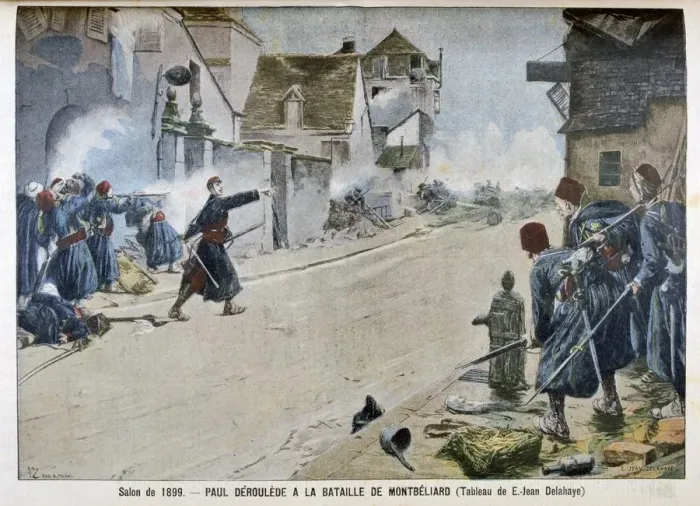 Framed Print : Paul Deroulede, Battle of Montbeliard, 1899 Framed Print : Paul Deroulede, Battle of Montbeliard, 1899