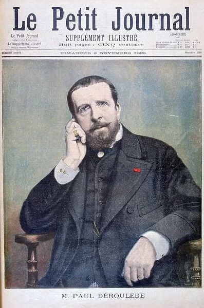 Paul Deroulede, French author and politician, 1895