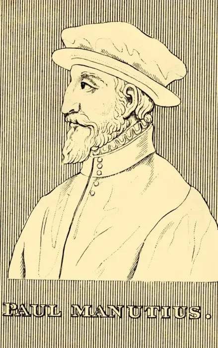 Framed Print : Paul Manutius, (1512-1574), 1830. Creator: Unknown Framed Print : Paul Manutius, (1512-1574), 1830. Creator: Unknown