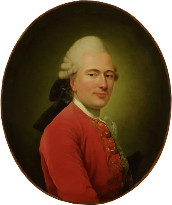 Framed Print : Paul Marie Victoire de Beauvilliers, 1776. Creator: Alexander Roslin Framed Print : Paul Marie Victoire de Beauvilliers, 1776. Creator: Alexander Roslin