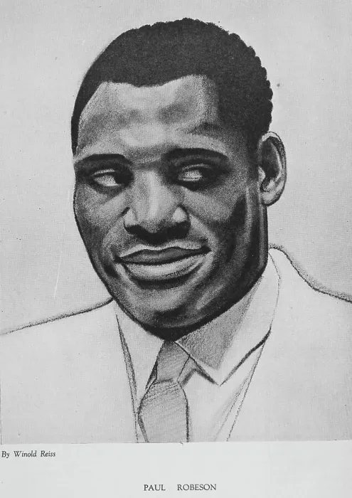 Framed Print : Paul Robeson, 1925-03. Creator: Winold Reiss Framed Print : Paul Robeson, 1925-03. Creator: Winold Reiss