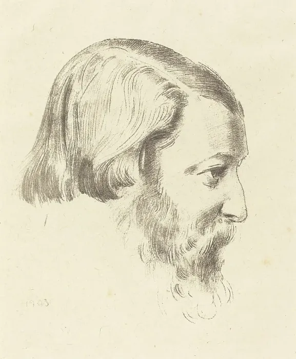 Framed Print : Paul Serusier, 1903. Creator: Odilon Redon
