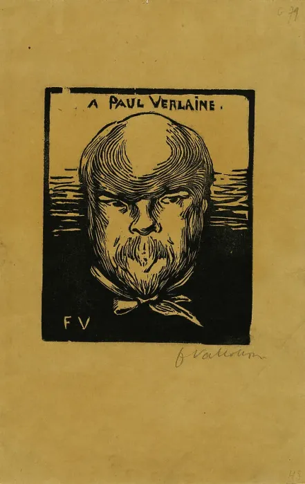 Framed Print : Paul Verlaine (1844-1896), 1891 Framed Print : Paul Verlaine (1844-1896), 1891
