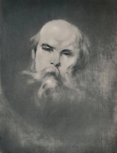 Paul Verlaine, c.1891, (1946). Artist: Eugene Carriere