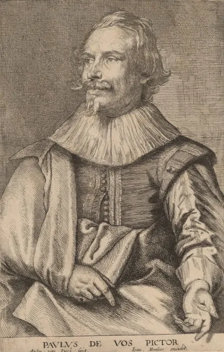 Framed Print : Paul de Vos, probably 1626 / 1641. Creator: Anthony van Dyck Framed Print : Paul de Vos, probably 1626 / 1641. Creator: Anthony van Dyck