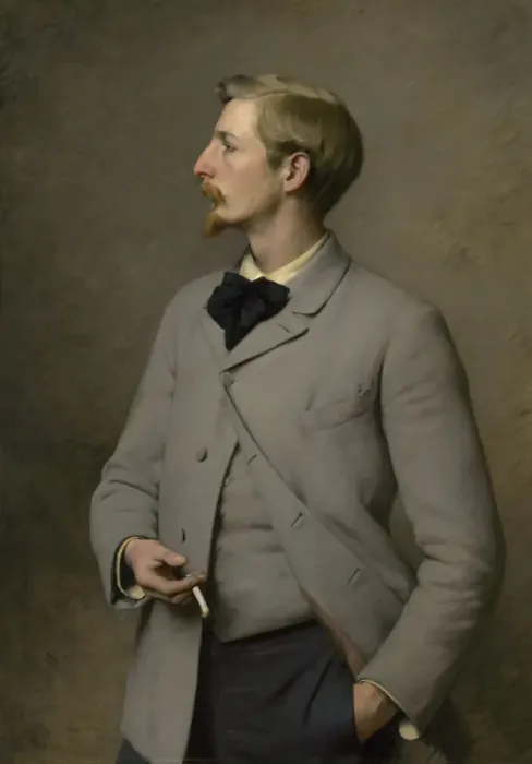 Framed Print : Paul Wayland Bartlett, c. 1890. Creator: Charles Sprague Pearce Framed Print : Paul Wayland Bartlett, c. 1890. Creator: Charles Sprague Pearce