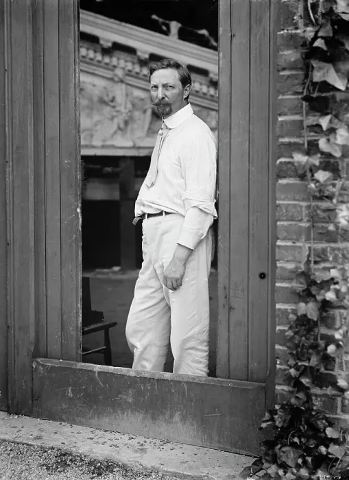 Framed Print : Paul Wayland Bartlett - Sculptor, 1916. Creator: Harris & Ewing. Paul Wayland Bartlett - Sculptor, 1916. Creator: Harris & Ewing Framed Print : Paul Wayland Bartlett - Sculptor, 1916. Creator: Harris & Ewing. Paul Wayland Bartlett - Sculptor, 1916. Creator: Harris & Ewing