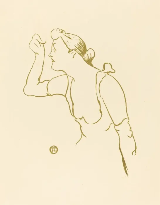 Framed Print : Paula Brebion, 1893. Creator: Henri de Toulouse-Lautrec Framed Print : Paula Brebion, 1893. Creator: Henri de Toulouse-Lautrec