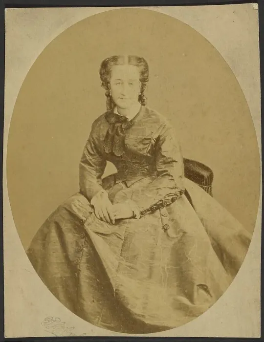 Framed Print : Pauline de Metternich nee Pauline Sander, about 1860. Creator: Alphonse J. Liebert Framed Print : Pauline de Metternich nee Pauline Sander, about 1860. Creator: Alphonse J. Liebert
