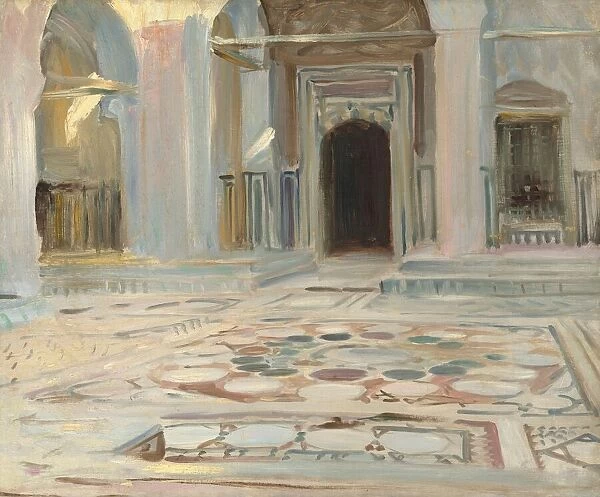 Pavement, Cairo, 1891. Creator: John Singer Sargent