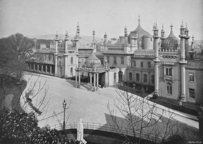 Framed Print : The Pavilion, Brighton, c1896. Artist: W & AH Fry Framed Print : The Pavilion, Brighton, c1896. Artist: W & AH Fry
