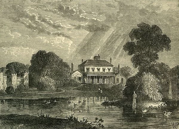The Pavilion, Hans Place, in 1800, (c1876). Creator: Unknown