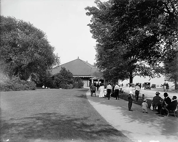 Pavilion, Jackson Park, Chicago, Ill. c1907. Creator: Unknown