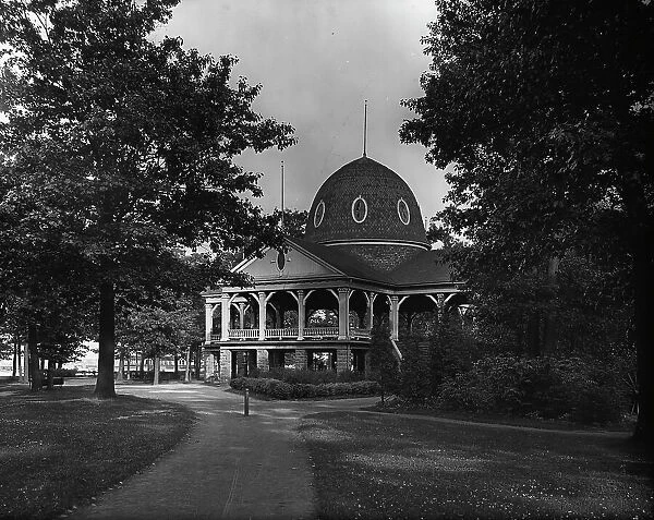 Pavilion, Pine Grove Park, Port Huron, Mich. c1907. Creator: Unknown