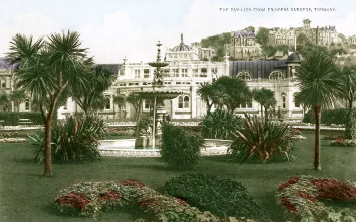 Framed Print : The Pavilion, Torquay, Devon, early 20th century. Artist: Ern Bishop Framed Print : The Pavilion, Torquay, Devon, early 20th century. Artist: Ern Bishop