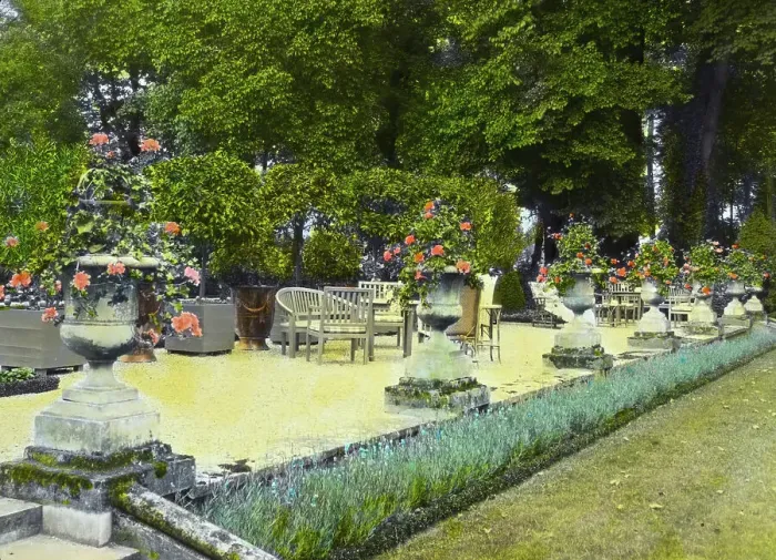 Framed Print : Pavillon Colombe, Edith Jones Wharton house, St. Brice-sous-Fore^t, Seine-et-Oise, France, 1925. Creator: Frances Benjamin Johnston. Pavillon Colombe, Edith Jones Wharton house, St. Brice-sous-Fore^t, Seine-et-Oise, France, 1925 Framed Print : Pavillon Colombe, Edith Jones Wharton house, St. Brice-sous-Fore^t, Seine-et-Oise, France, 1925. Creator: Frances Benjamin Johnston. Pavillon Colombe, Edith Jones Wharton house, St. Brice-sous-Fore^t, Seine-et-Oise, France, 1925