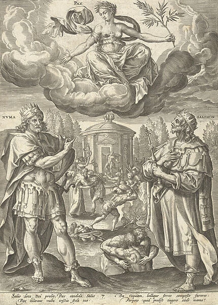Pax, ca. 1581. Creator: After Maerten de Vos