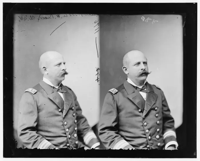 Framed Print : Paymaster Albert W. Bacon, U. S. N. 1865-1880. Creator: Unknown Framed Print : Paymaster Albert W. Bacon, U. S. N. 1865-1880. Creator: Unknown