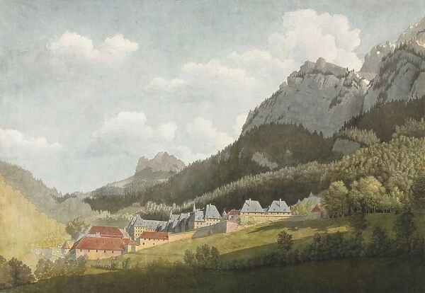 Paysage de la Grande Chartreuse, late 1700s-1800s. Creator: Jean Lubin Vauzelle (French
