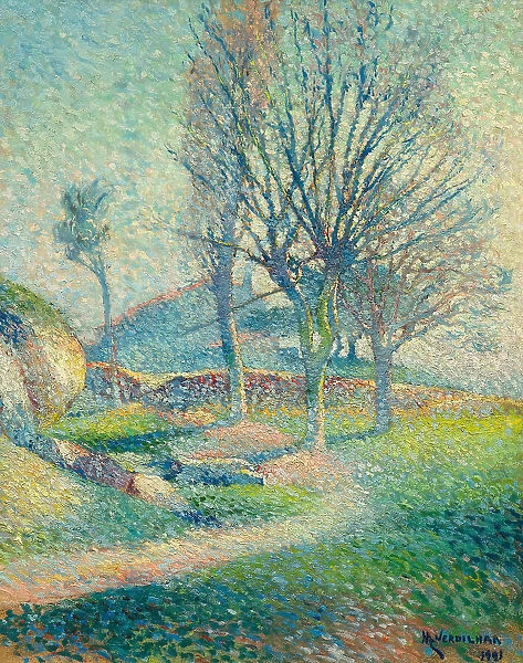 Paysage de Provence, 1921. Creator: Verdilhan, Louis Mathieu (1875-1928)