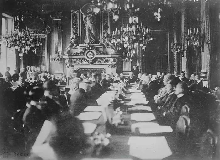 Framed Print : Peace conference, 18 Jan 1919. Creator: Bain News Service Framed Print : Peace conference, 18 Jan 1919. Creator: Bain News Service