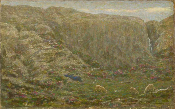 Framed Print : Peace. Creator: Longoni, Emilio (1859-1932) Framed Print : Peace. Creator: Longoni, Emilio (1859-1932)