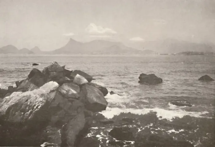 Framed Print : The peaceful bay of Rio, 1914 Framed Print : The peaceful bay of Rio, 1914