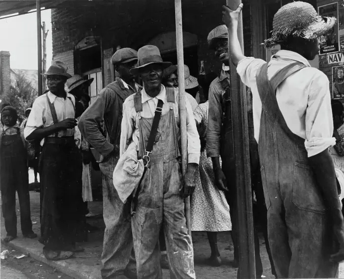 Framed Print : Peach pickers, Muscella, Georgia, 1936. Creator: Dorothea Lange Framed Print : Peach pickers, Muscella, Georgia, 1936. Creator: Dorothea Lange
