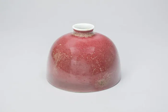 Framed Print : Peachbloom-glazed waterdropper (taibaizun), Qing dynasty, Kangxi reign (1662-1722) Framed Print : Peachbloom-glazed waterdropper (taibaizun), Qing dynasty, Kangxi reign (1662-1722)