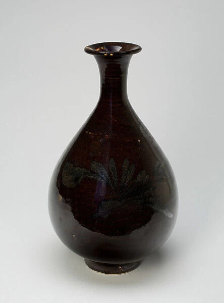 Pear-Shaped Bottle, Yuan dynasty (1279-1368), late 13th / early 14th century. Creator: Unknown