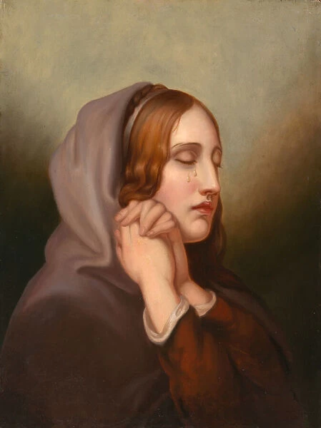 Pearl of Grief, 1855. Creator: Mary Jane Peale