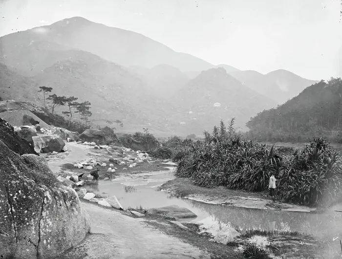 Framed Print : Pearl River, Kwangtung province, China, 1870. Creator: John Thomson Framed Print : Pearl River, Kwangtung province, China, 1870. Creator: John Thomson