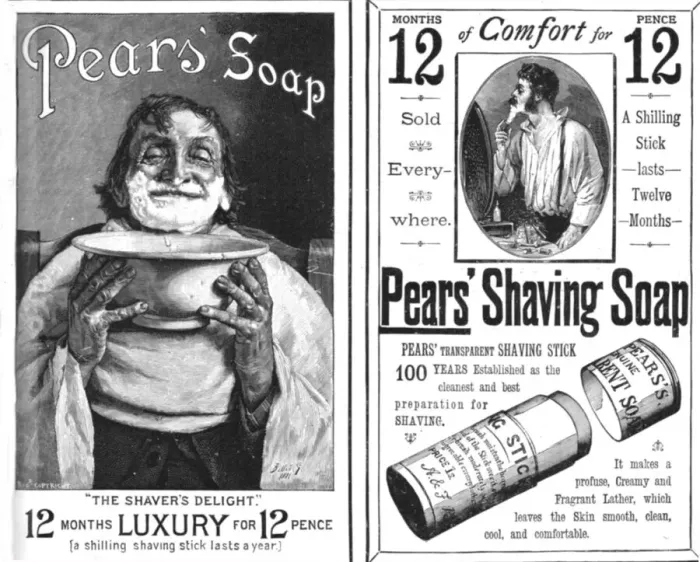 Framed Print : Pears Soap, 1888. Creator: Unknown Framed Print : Pears Soap, 1888. Creator: Unknown