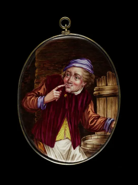 Framed Print : A peasant, between 1790 and 1810. Creator: Unknown Framed Print : A peasant, between 1790 and 1810. Creator: Unknown