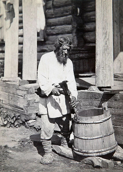 A peasant, 1890s