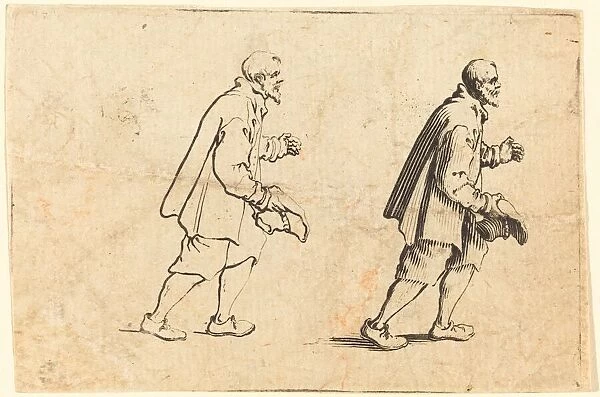 Peasant with Hat in Hand, c. 1622. Creator: Jacques Callot